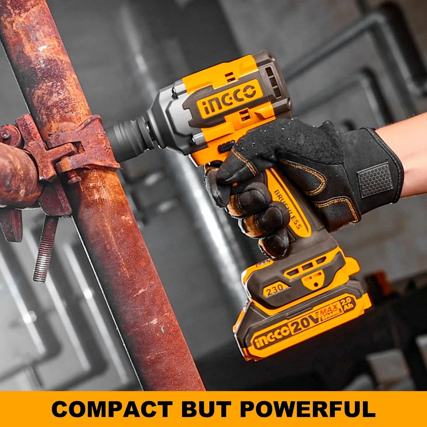 INGCO Cordless impact driver&wrench CIWLI20236