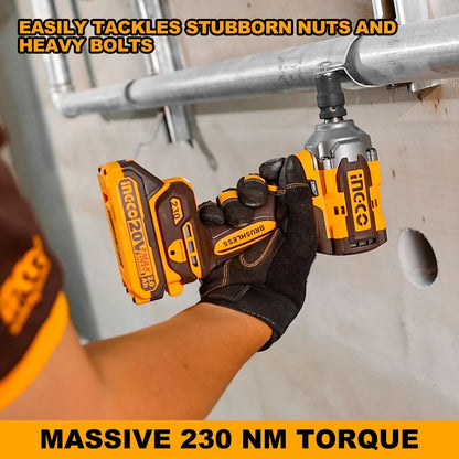 INGCO Cordless impact driver&wrench CIWLI20236