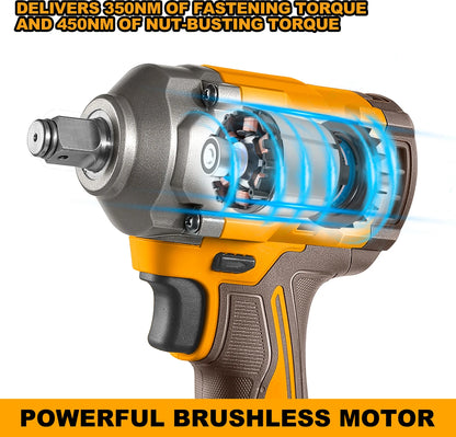 INGCO Cordless impact wrench CIWLI20351