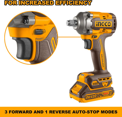 INGCO Cordless impact wrench CIWLI20351