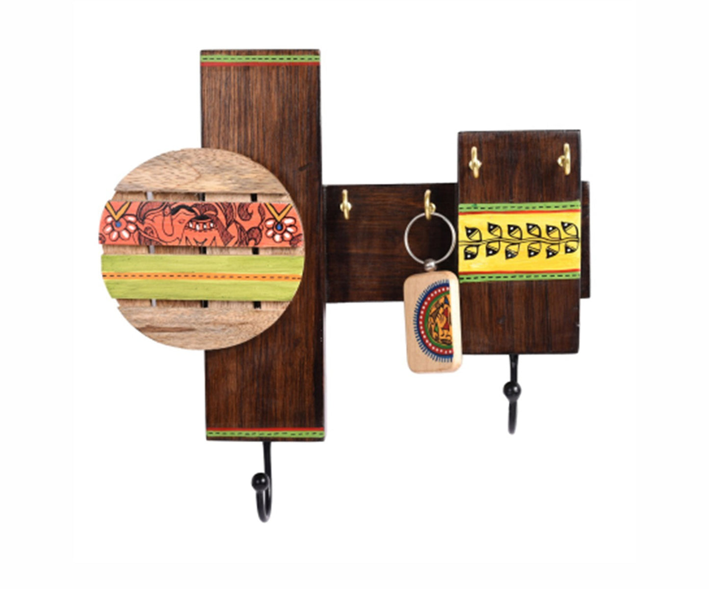 Udaipur Handicrafts Wood Art Key Holder
