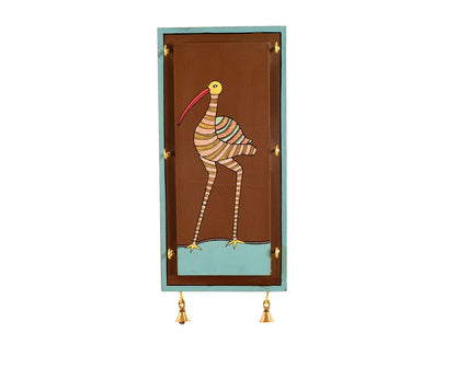 Udaipur Handicrafts Wood  Curious Crane Key Hanger