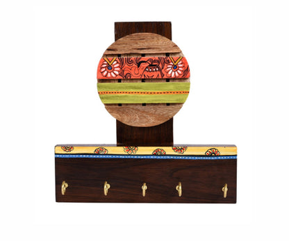 Udaipur Handicrafts Wood Art Key Holder