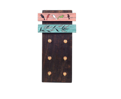 Udaipur Handicrafts Wood  Melodic Wings Key Holder