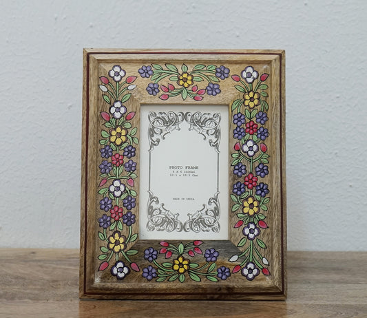 Udaipur Handicrafts Wood Photo Frame