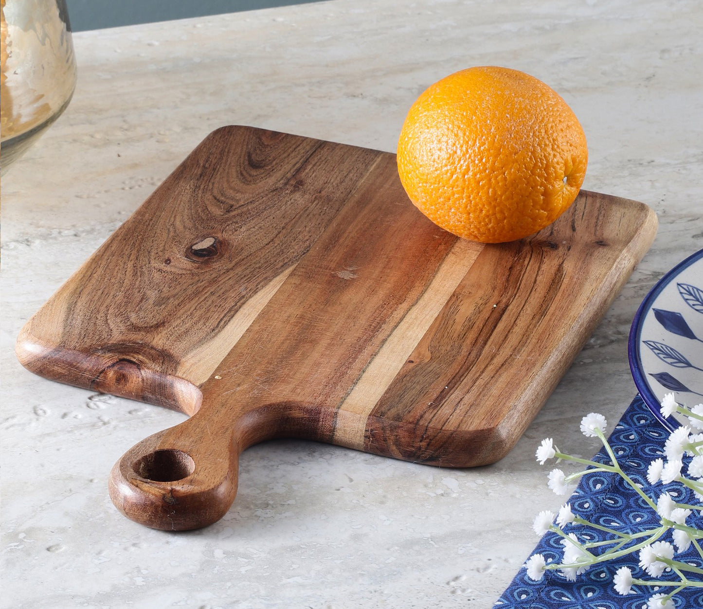 Udaipur Handicrafts Mango Wood Chopping Board