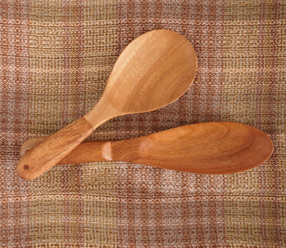 Udaipur Handicrafts Agaja Kebab & Kofta Wooden Ladle Set