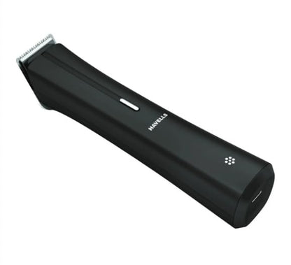HAVELLS BT6112 BEARD TRIMMER BLACK COLOR SKIN FRIENDLY STAINLESS STEEL BLADES 2 YEARS MANUFACTURER WARRANTY