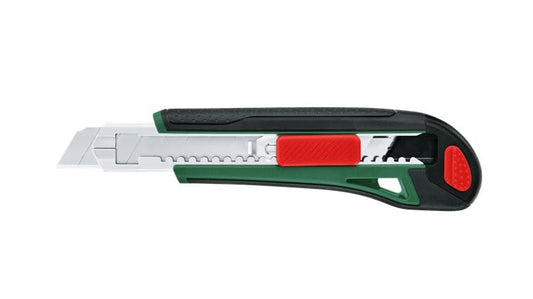 BOSCH Snap Off Knife | Snap-Off Blade for Sharp Edges | Durable Hardened Steel Blade | Ergonomic Non-Slip Handle | Precise Cuts for Packaging, Crafts & Intricate Tasks