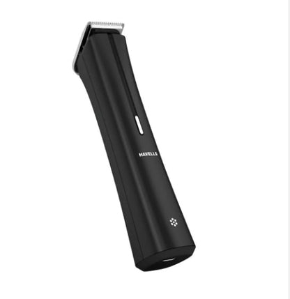 HAVELLS BT6112 BEARD TRIMMER BLACK COLOR SKIN FRIENDLY STAINLESS STEEL BLADES 2 YEARS MANUFACTURER WARRANTY