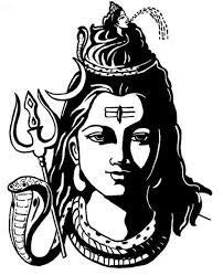 Akshar Arts Bhuwana Lord of Shiva god Sticker for Car, Bike,Truck- All Car Vinyl Decal (Black)