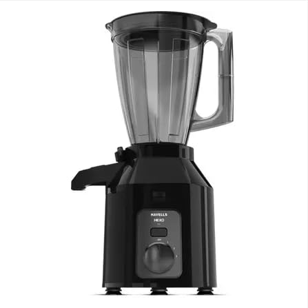 HAVELLS Hexo Jumbo Blend Juicer Mixer Grinder, 950W, 1 Jar, Black