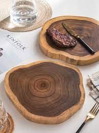 Udaipur Handicrafts Cutting Board (12 x 12 x 1.5 Inch) | Handcrafted Non-Slip Kitchen Chopping Board | Durable Natural Finish for Vegetables, Fruits, Meat, Cheese & Meal Prep