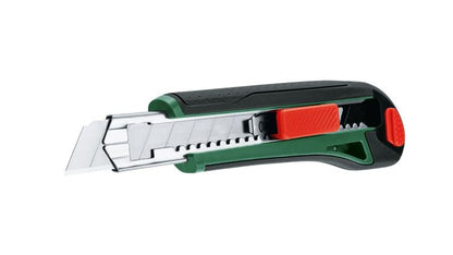 BOSCH Snap Off Knife | Snap-Off Blade for Sharp Edges | Durable Hardened Steel Blade | Ergonomic Non-Slip Handle | Precise Cuts for Packaging, Crafts & Intricate Tasks