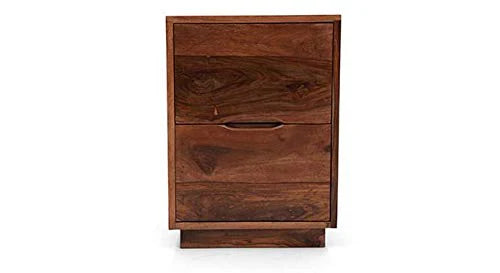 Udaipur Handicrafts Wood Bed Side Table