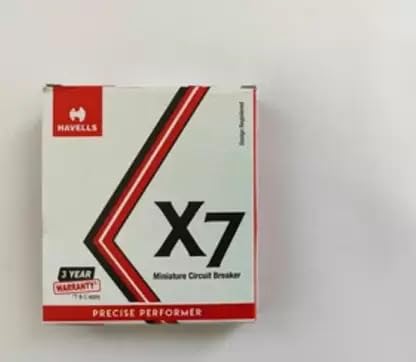 Havells X7 32A MCB Single Pole (White)