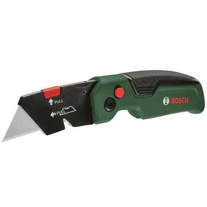 BOSCH Folding Knife | Compact & Portable Design for Easy Storage & Carry | High-Carbon Steel Blade for Durability & Sharpness | Ergonomic Non-Slip Handle for Secure Grip | Safe Blade Locking Mechanism