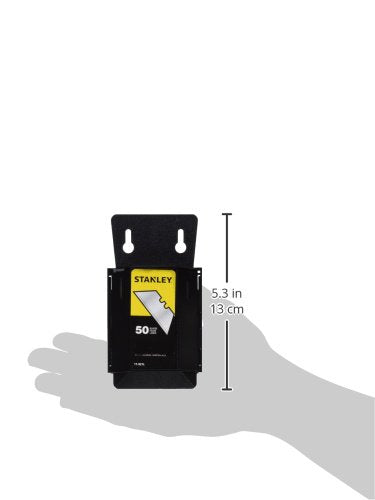 Stanley 11-921L 50-Pack Heavy Duty Utility Blades with Dispenser