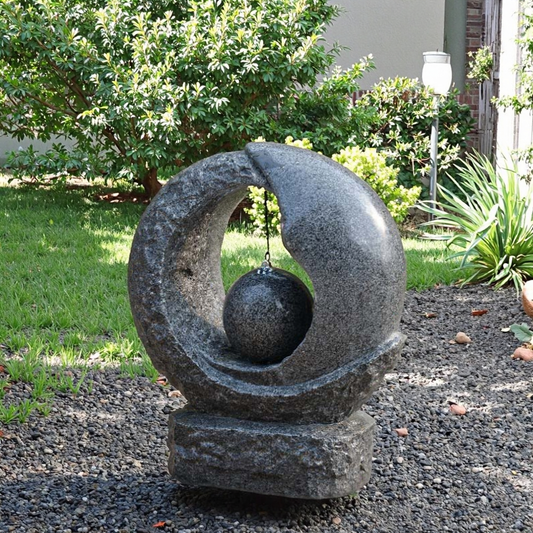 Udaipur Handicrafts Granite Fountain and Garden Decor for Home, Offices, Mall, Garden and public places