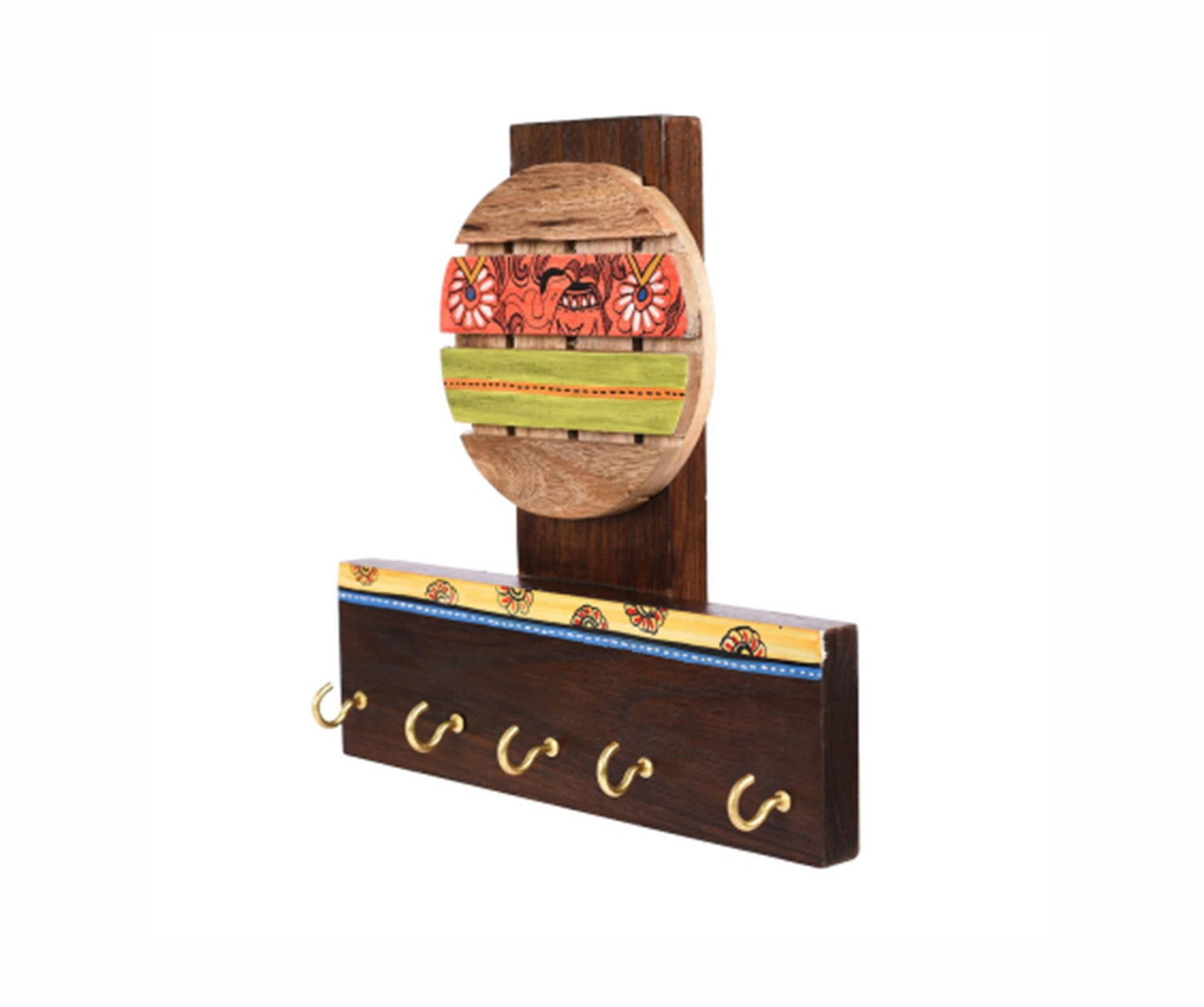 Udaipur Handicrafts Wood Art Key Holder