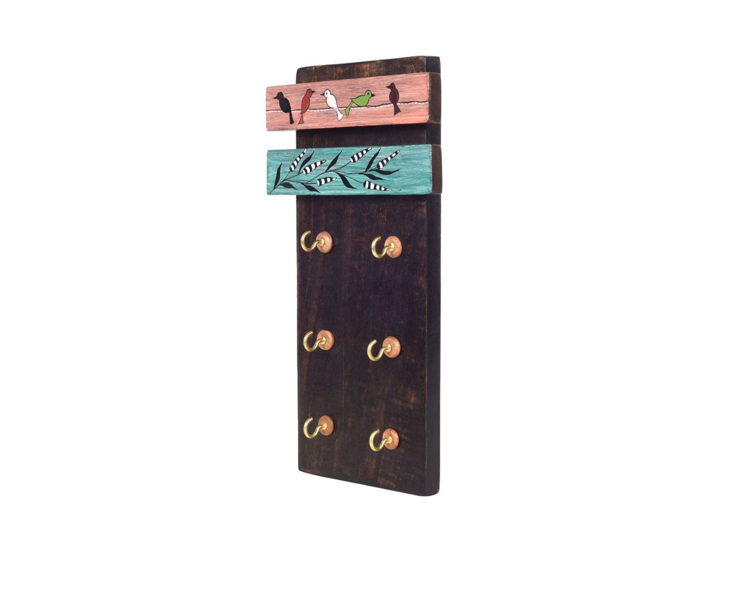 Udaipur Handicrafts Wood  Melodic Wings Key Holder
