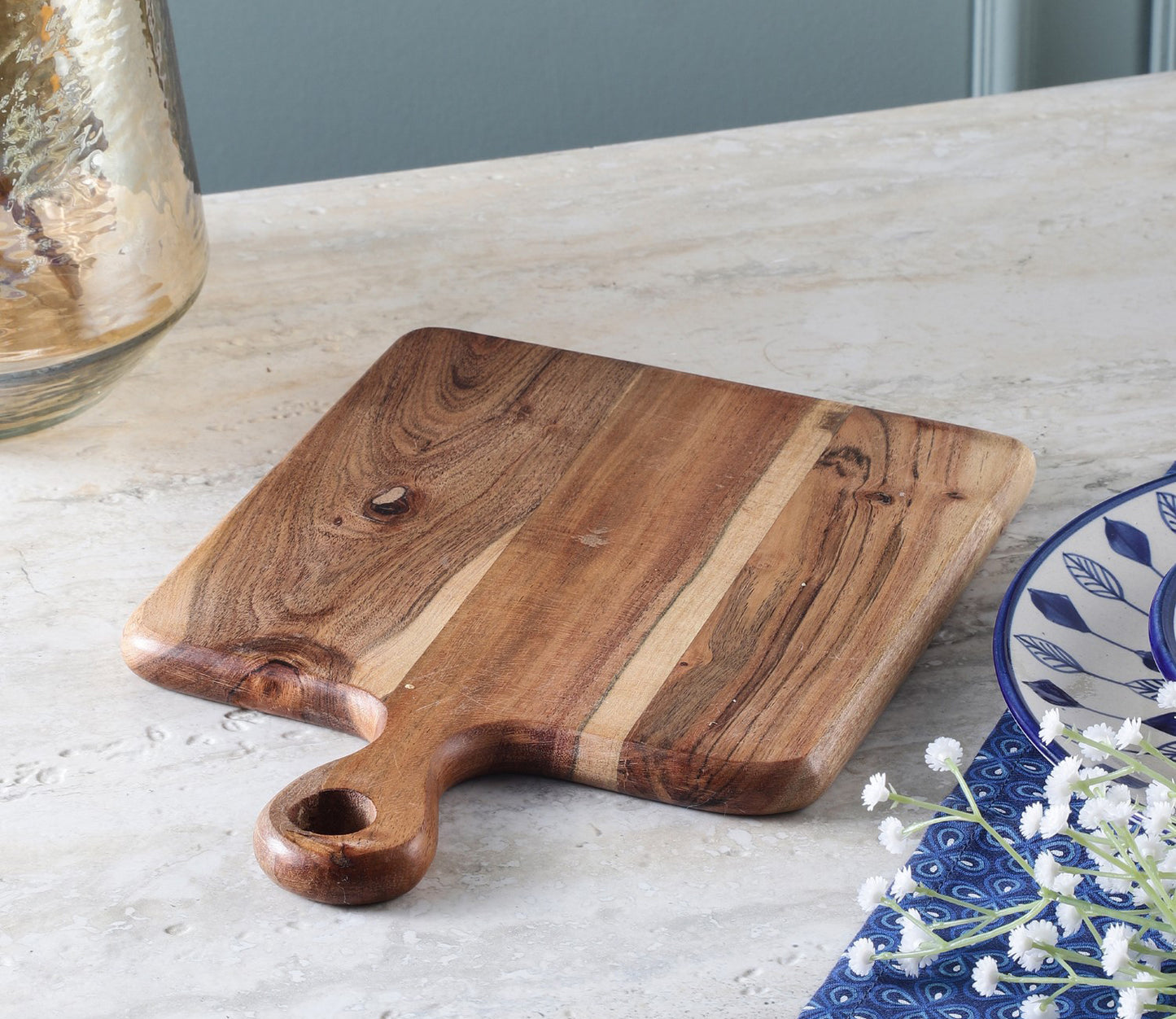 Udaipur Handicrafts Mango Wood Chopping Board