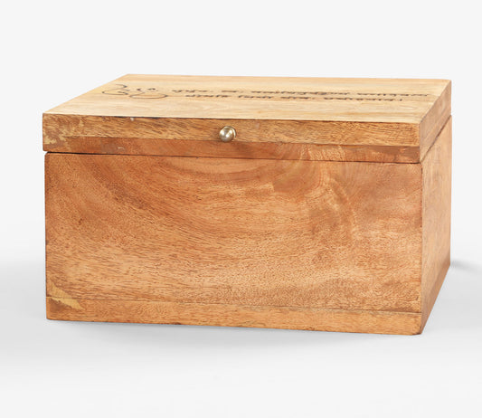 Udaipur Handicrafs Manor House Gayatri Mantra Wooden Box