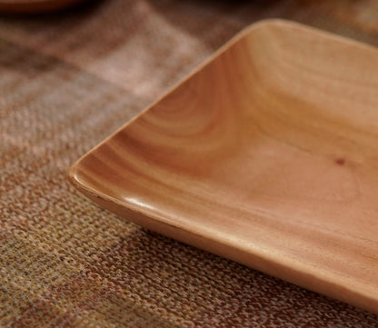 Udaipur Handicrafts Wood Agaja Kebab Platter