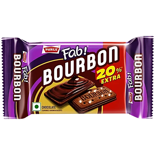 Parle Fab Bourbon Biscuits, 54 g Pouch