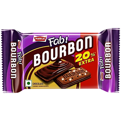 Parle Fab Bourbon Biscuits, 54 g Pouch