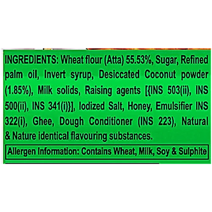 Patanjali Nariyal Biscuits, 68 g