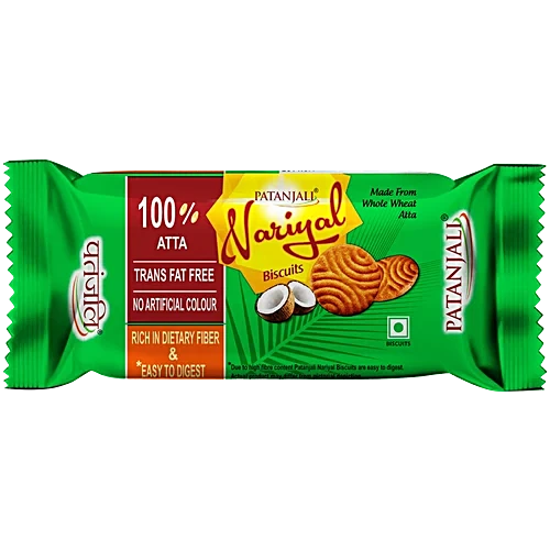 Patanjali Nariyal Biscuits, 68 g