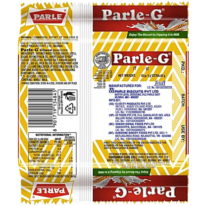 Parle G Original Gluco Biscuits, 45 g
