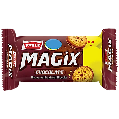 Parle Magix Sandwich Biscuits - Chocolate, 34 g Pouch