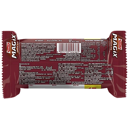Parle Magix Sandwich Biscuits - Chocolate, 34 g Pouch