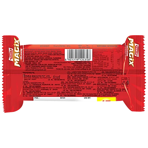Parle Magix Creme - Orange, 34 g