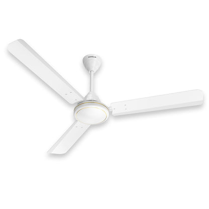 Havells Mozel XP 1200mm Ceiling Fan, Best in Class Base Fan with High Air Delivery, Energy Saving & 100% Pure Copper Motor | 2 Year Warranty | White