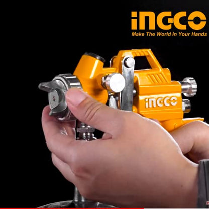 Ingco ASG3101 1000ml Air Spray Gun 1.5mm Stainless Steel Nozzles Suitable for Base Coat Spray