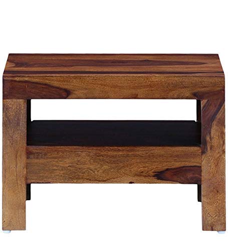 Udaipur Handicrafts Wood Bed Side Table