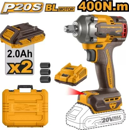 20V Lithium-ion 400nm CIWLI2040 Cordless Impact Wrench (1/2 inch)