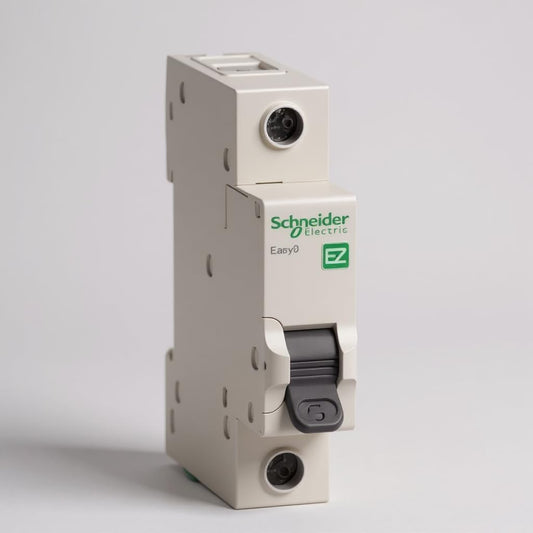 Schneider Electric EZ9F76125 EASY9 1-Pole 25-Amp (C-Curve 6kA) MCB