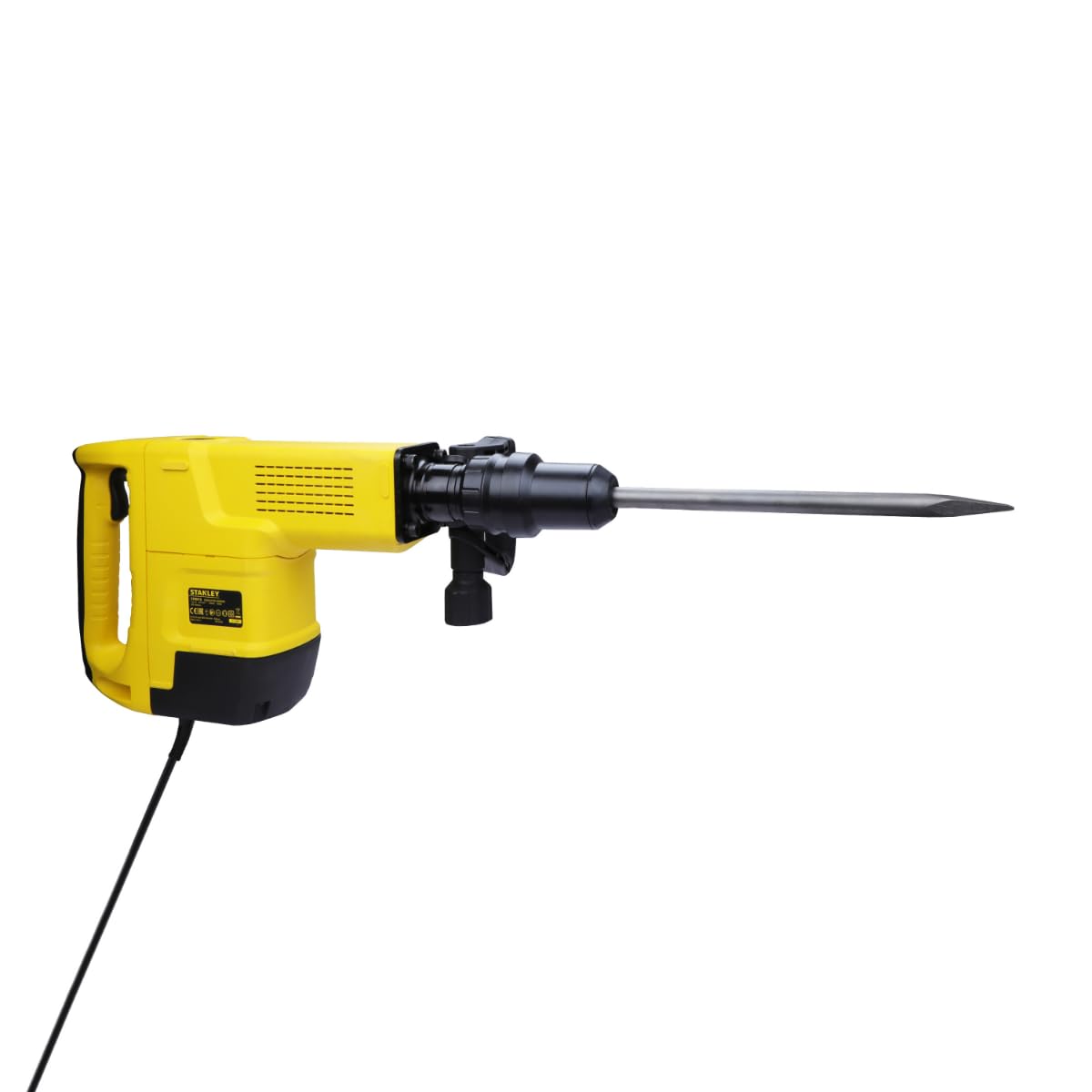 STANLEY STHM10K Demolition Hammer with Kitbox 7 Chisel Designed For Total Demolition 1600W 10Kg SDS-Max