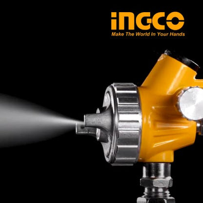 Ingco ASG3101 1000ml Air Spray Gun 1.5mm Stainless Steel Nozzles Suitable for Base Coat Spray
