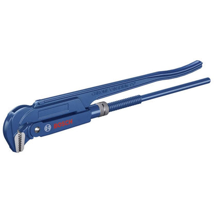 Bosch Professional 420Mm Sanitary Corner Pipe Fixed Square Wrench With 45° Jaw Position, Ergonomic Grip, Chrome-Vanadium Steel, Compatible With Pipes Up To 60Mm Or 2 3/8"
