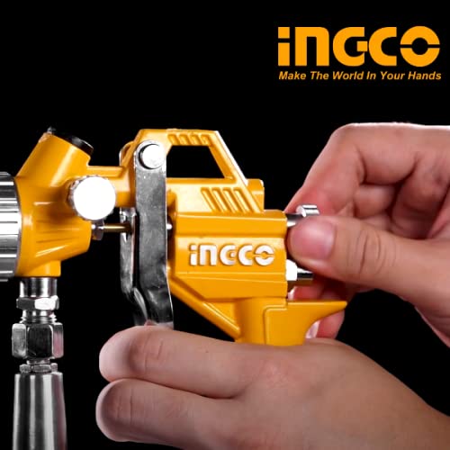 Ingco ASG3101 1000ml Air Spray Gun 1.5mm Stainless Steel Nozzles Suitable for Base Coat Spray