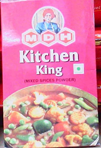 Everest Kitchen King Mixed Masala Powder 100G Carton, Turmeric