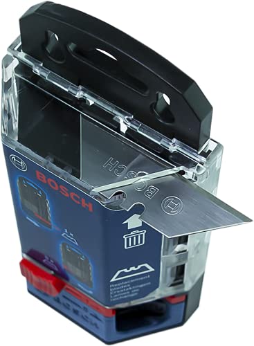 BOSCH Professional 50 Trapezoid Replacement Blades in Handy Dispenser, Compatible with All BOSCH Professional Standard Universal Knives