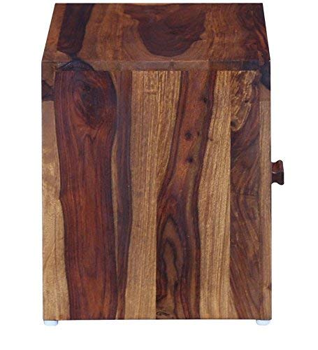 Udaipur Handicrafts Wood Bed Side Table
