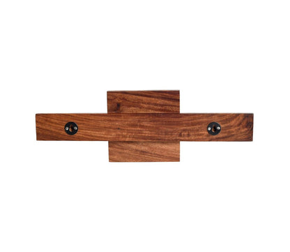 Udaipur Handicrafts Butterfly Motif Sheesham Wood  Key Holder