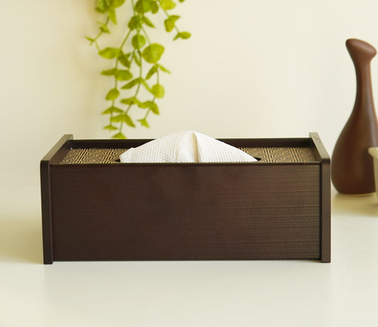 Udaipur Handicrafts Fiona Wooden Tissue Paper Holder